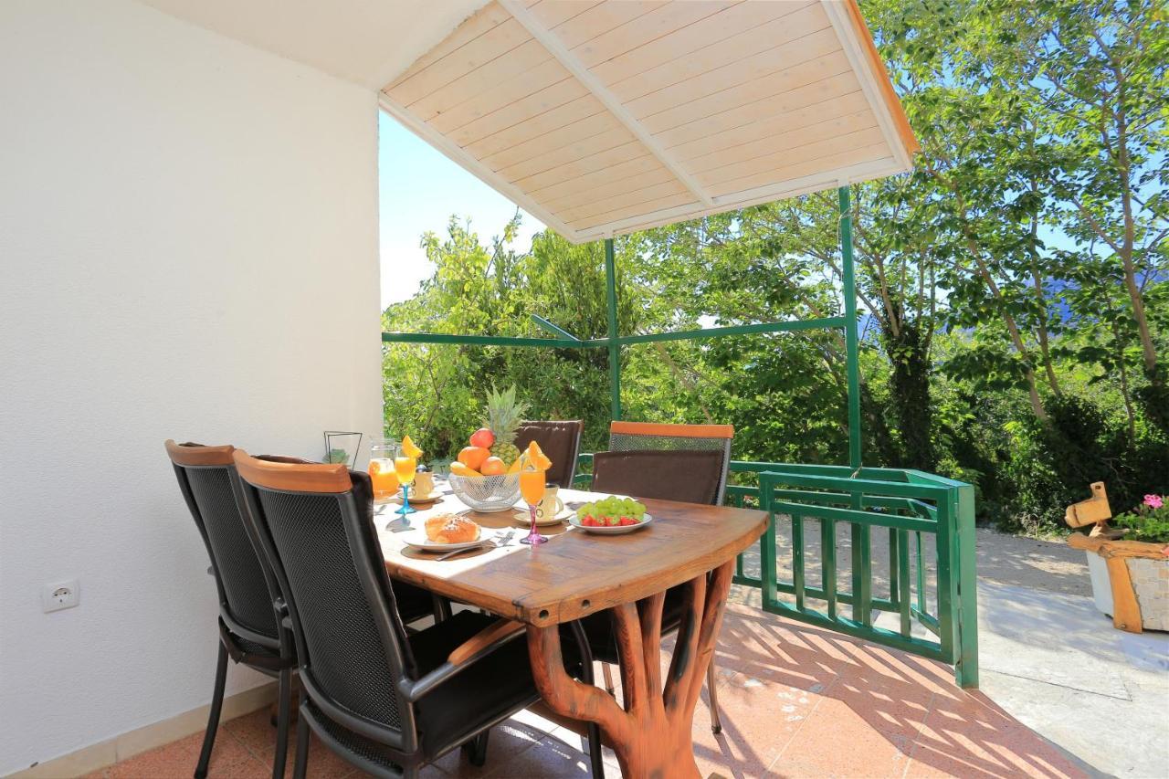 Holiday House With A Parking Space Brela, Makarska - 788 Bagian luar foto
